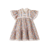 Nou Nelle Floral Vintage Lace Dress