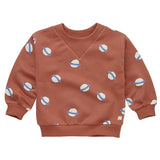 Sproet & Sprout Macaron Saturn Print  Sweatshirt