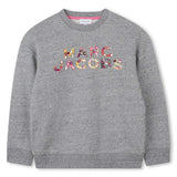 Marc Jacobs Chine Grey Logo Sweatshirt