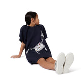 Marc Jacobs Navy Snapshot Dress