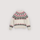 The New Society Moonlight White Wendy Sweater