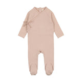 Lilette Pale Pink Wrapover Footie