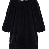 Pernille Black Rose Dress