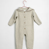 Please Mom Wheat Sailor Romper
