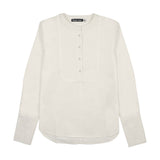 Urban Edge White Bibbed Shirt