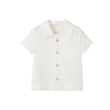 Nou Nelle White Grandpa Shirt