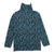 Wynken Forest Green Animal Print Luna Turtleneck