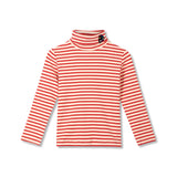 Wynken Red Stripe Soft Turtleneck