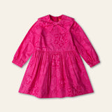 Oilily Fuchsia Dimanche Retro Print Dress