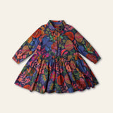 Oilily Blue Djuliette Botanique Dress