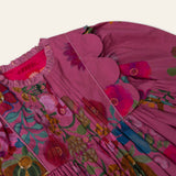 Oilily Red Violet Douce Botanique Dress