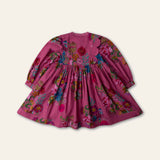 Oilily Red Violet Douce Botanique Dress