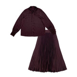 Zaikamoya Burgundy Tiny Hearts Alex Set