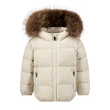 Scotch Bonnet Ivory Down Coat