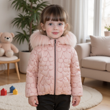Scotch Bonnet Pink Cherry Down Coat