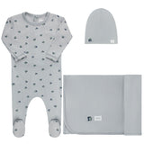 Aurora Blue Cherry Print Collection Take Me Home Set