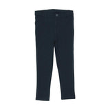 Bopop Navy Knit Stretch Pants