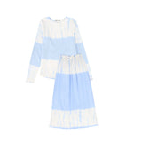 Valentina Light Blue Tie Dye Set