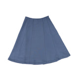 Bace Blue Paneled Sweatshirt Skirt