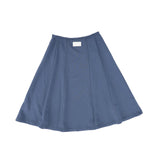 Bace Blue Paneled Sweatshirt Skirt