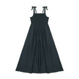 Coco Blanc Navy Maxi Tie Jumper