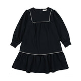 Coco Blanc Navy Swing Dress