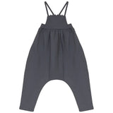 Calla Lili Grey Embroidery Romper