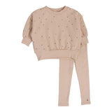 Lilette Dusty Pink Cherry Print Set
