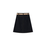 Coco Blanc Denim Skirt