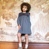 Analogie Pale Grey Primrose Dress