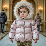 Scotch Bonnet Pink Double Button Down Coat