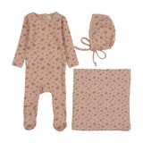 Lilette Dusty Pink Garden Cluster Print Take Me Home Set