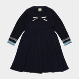 Fub Navy Bow Dress