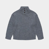 Fub Steel Button Up Sweater