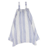 Bace Collection Stripe Jumper Asymmetric Hem Dress