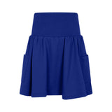 Little Parni Royal Blue Tiered Skirt