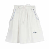 Lmn3 White Pocket Skirt