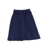Cabana Mineral Wash Blue A-line Skirt