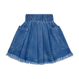 Teela Midwash Denim Pocket Skirt