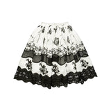 Olivia Rohde Black & White Print Skirt