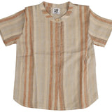 Noma Apricot Wide Stripe Shirt