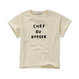 Sproet & Sprout Pear Terry Chef Du Burger T-Shirt