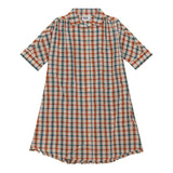 Kix Blue And Red Checked Shirt Dress