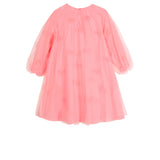 JNBY Bright Pink Tulle Heart Dress