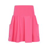 Little Parni Hot Pink Tiered Skirt