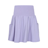 Little Parni Lavender Tiered Skirt