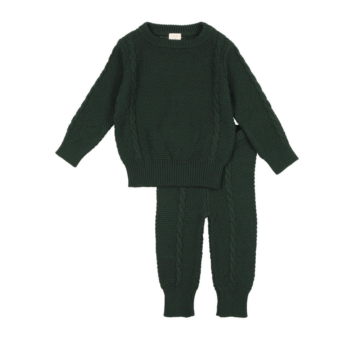 Analogie Forest Cable Knit Set