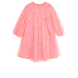 JNBY Bright Pink Tulle Heart Dress