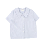 Bace Collection Light Blue Thin Striped Shirt