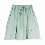 Lmn3 Cameo Green Pocket Skirt